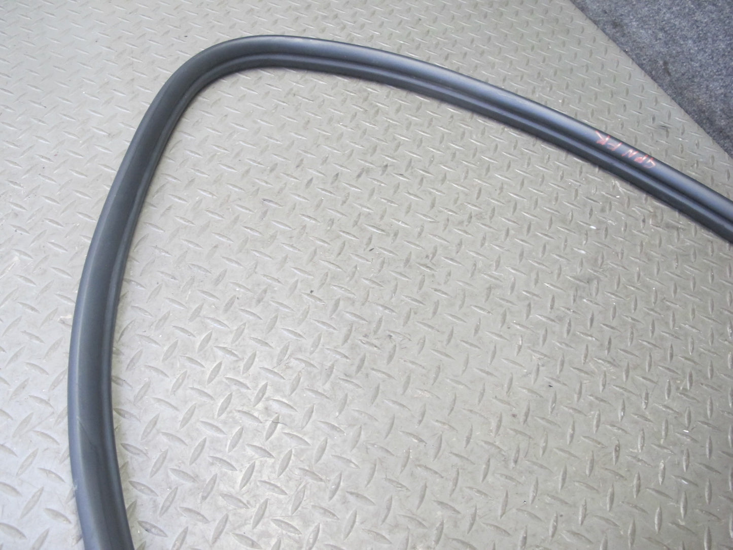 2005-2012 Porsche 911 997 Boxster Door Weatherstrip Rubber Seal Gasket Set