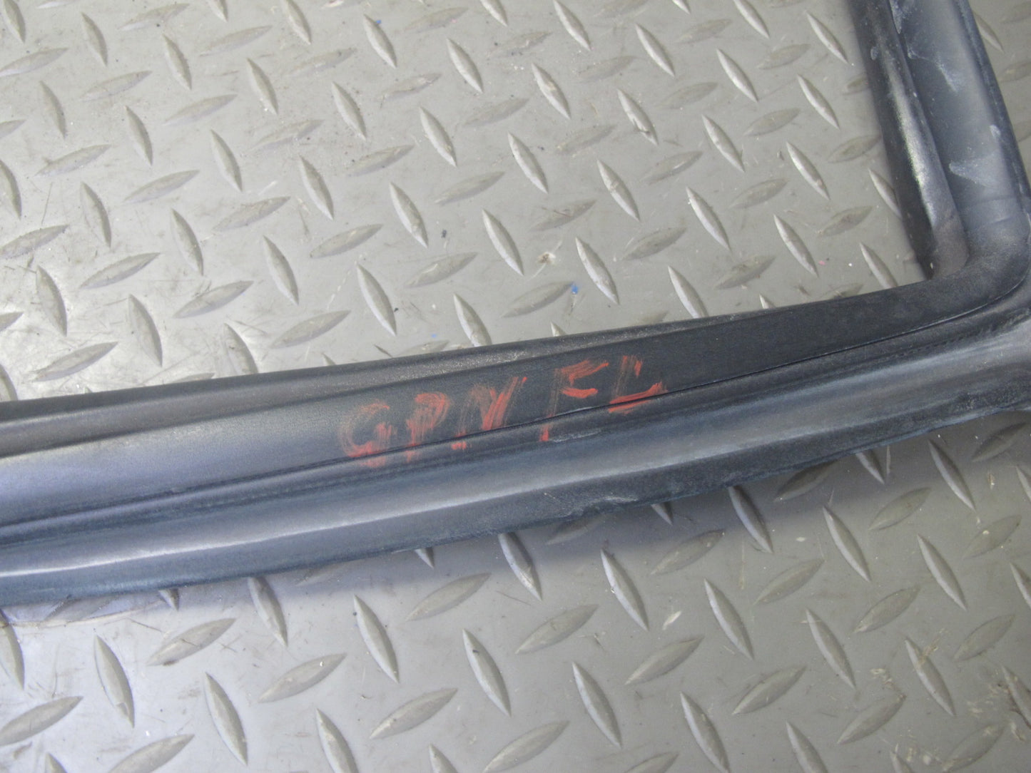 2005-2012 Porsche 911 997 Boxster Door Weatherstrip Rubber Seal Gasket Set