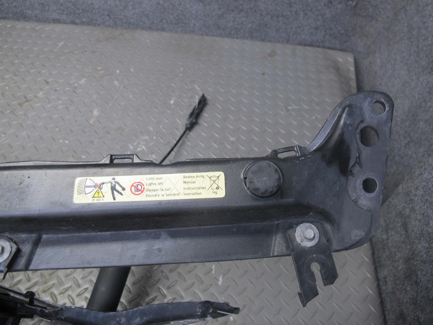 01-06 BMW E46 Convertible Front Panel Radiator Core Support Reinforcement OEM