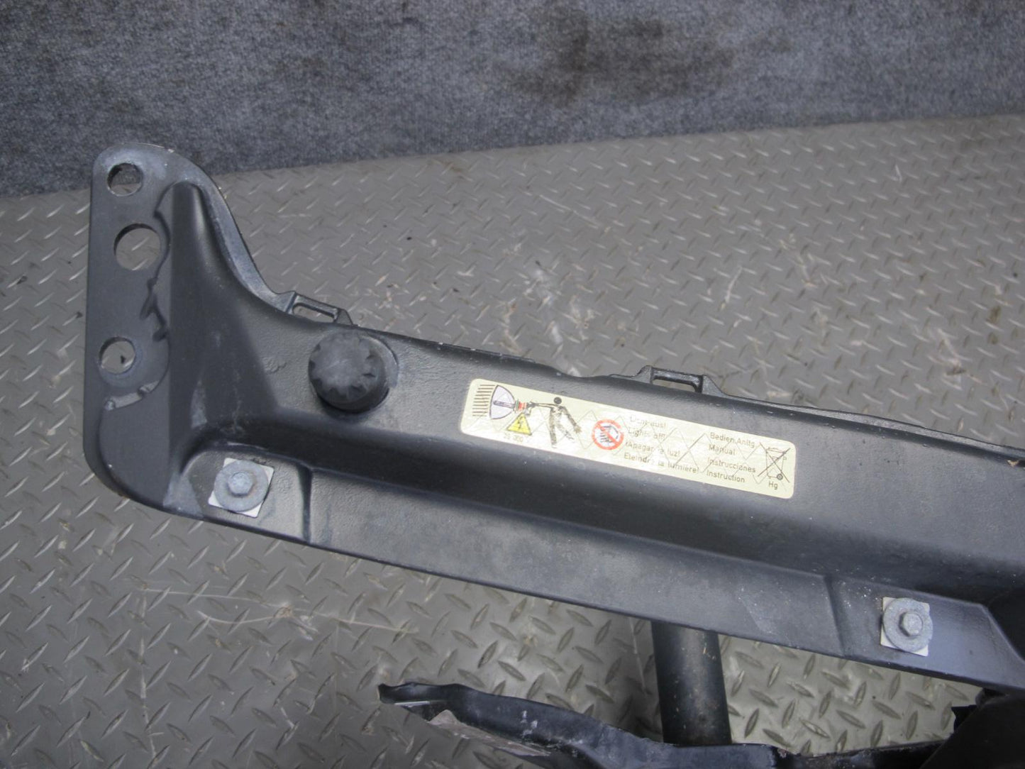 01-06 BMW E46 Convertible Front Panel Radiator Core Support Reinforcement OEM