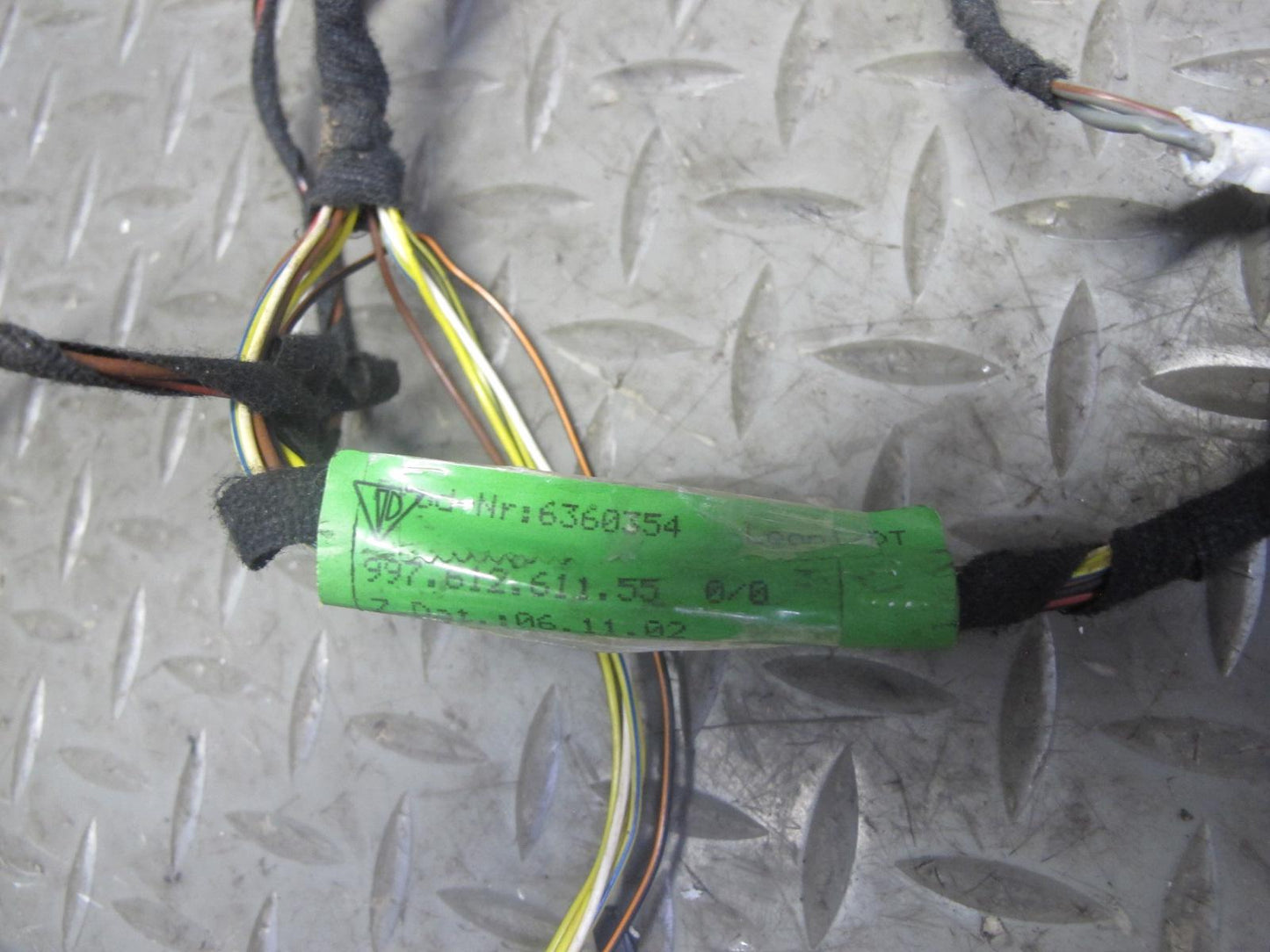 2005-2008 Porsche 911 997 Left & Right Door Wire Wiring Harness Set