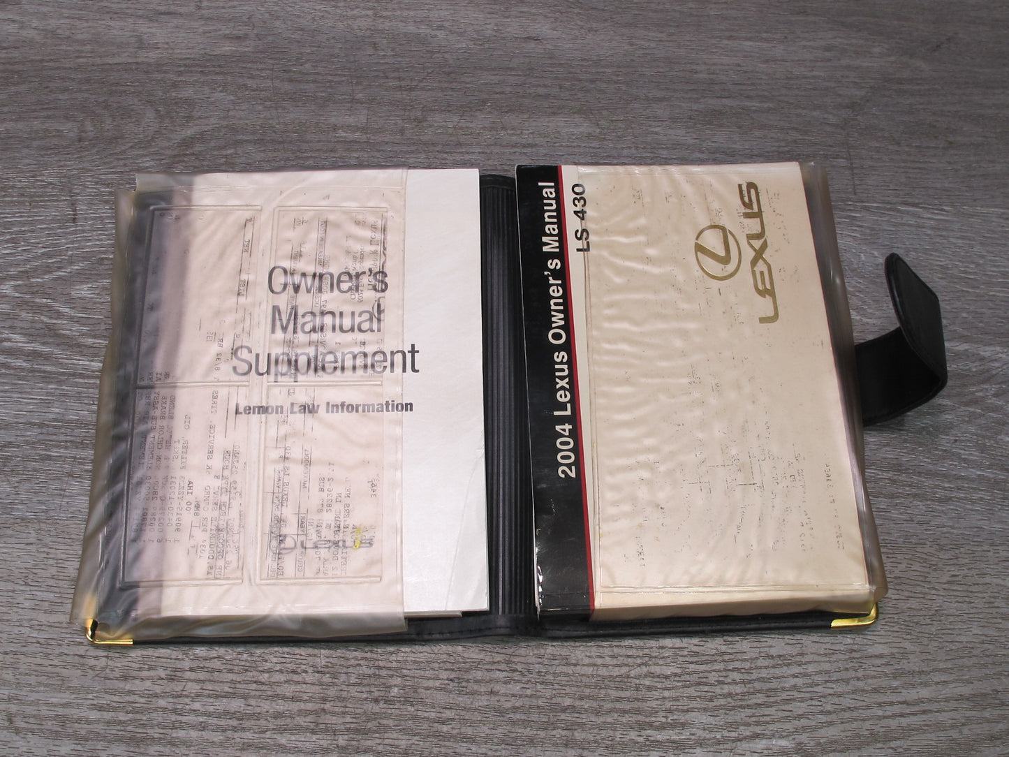 2004 Lexus UCF30L LS430 Owner User Operator Guide Manual Book Case Set OEM
