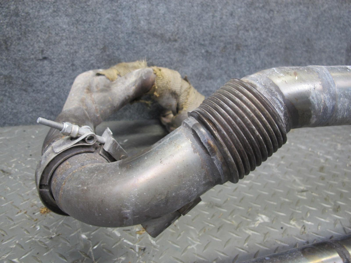 2005-2008 Porsche 911 997 3.6L Aftermarket Exhaust Manifold Header X Pipe