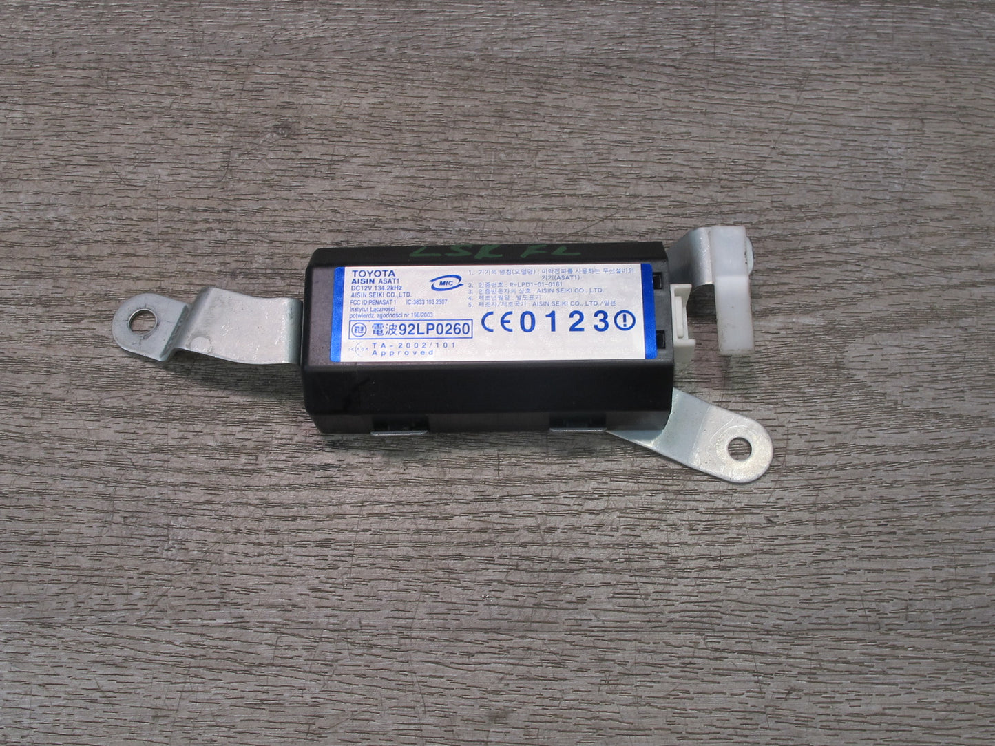 04-06 Lexus UCF30L LS430 Front Left Door Smart KEY Receiver Oscillator OEM