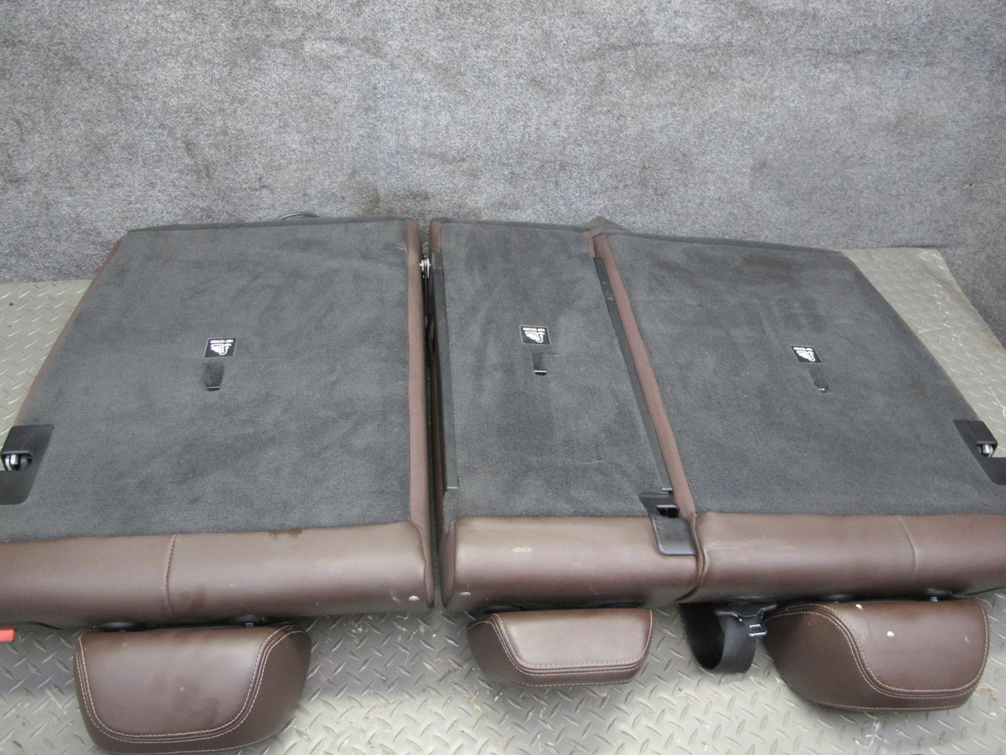 2014-2018 BMW F15 X5 Front & Rear Sport Leather Seat Screen Bolster Set Mokka