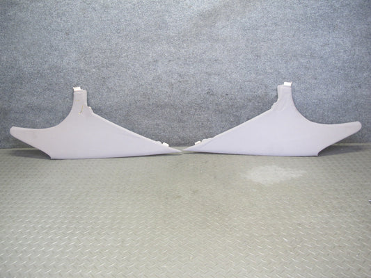 98-02 Lexus GS400 GS300 Rear Left Right C Pillar Trim Cover Panel Set Gray OEM