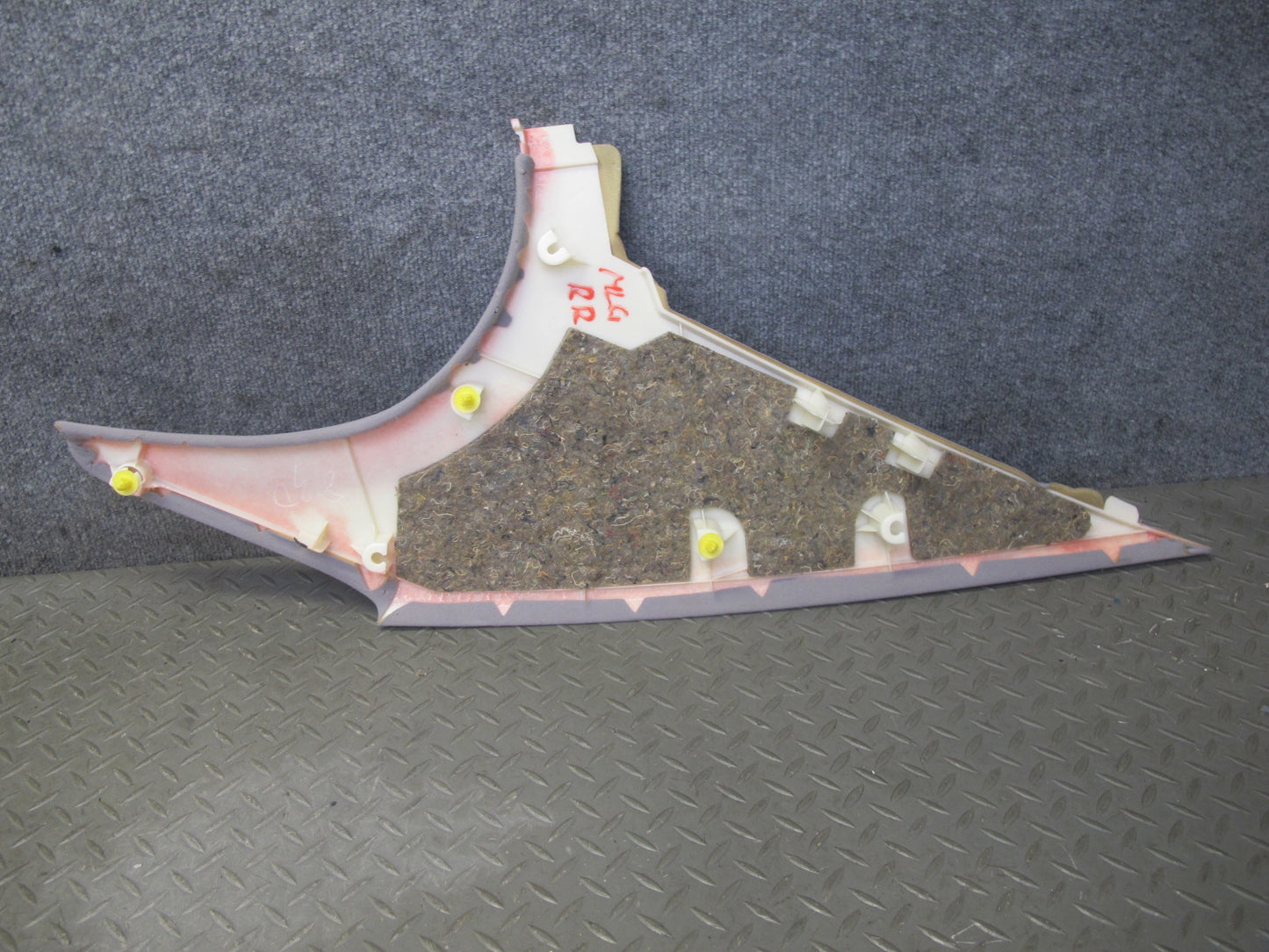 98-02 Lexus GS400 GS300 Rear Left Right C Pillar Trim Cover Panel Set Gray OEM
