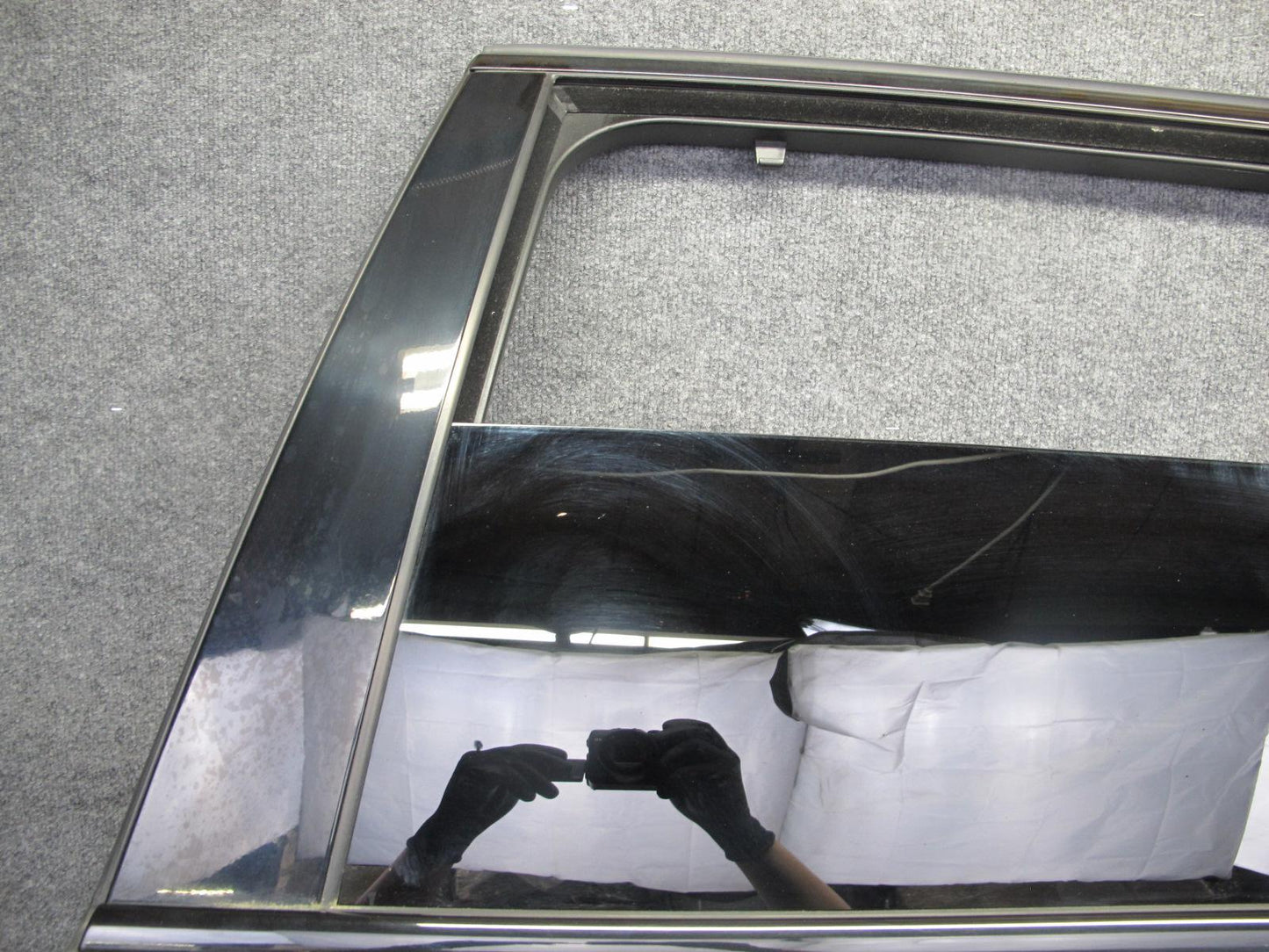 2014-2018 BMW F15 X5 Rear Left Door Shell Panel w Window Glass