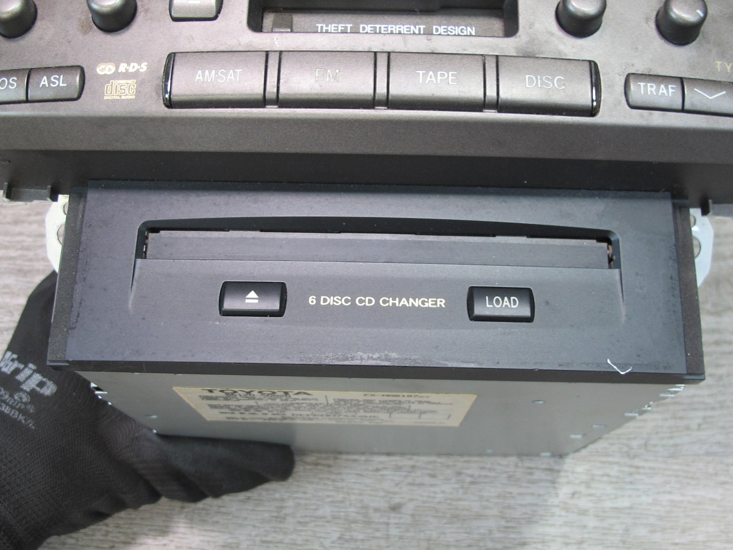04-06 Lexus UCF30L LS430 Radio CD Changer Cassette Player Receiver Head Unit OEM