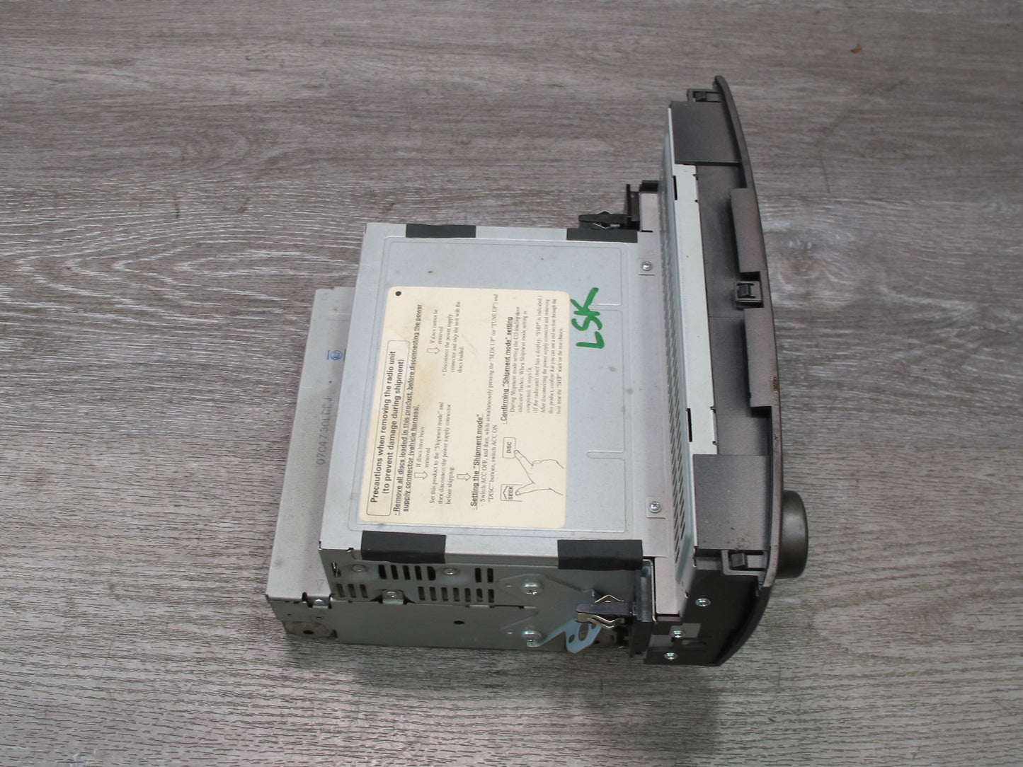 04-06 Lexus UCF30L LS430 Radio CD Changer Cassette Player Receiver Head Unit OEM