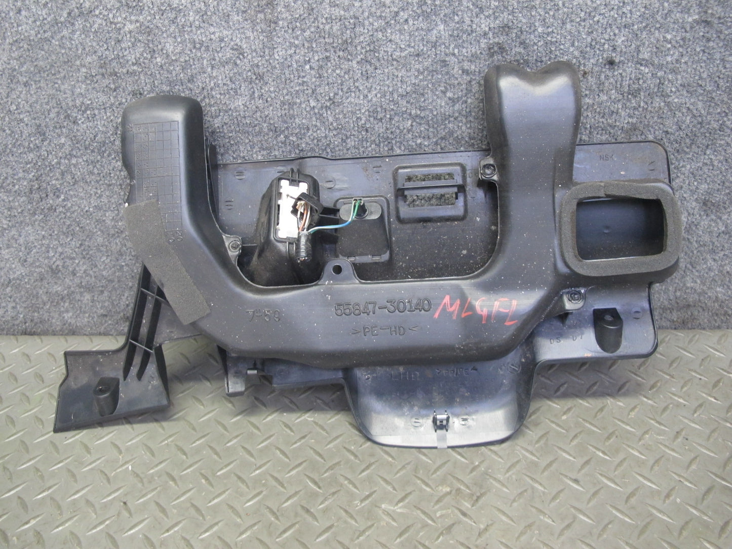 98-01 Lexus JZS160L GS300 Under Dash Cover Kick Panel 55847-30140 OEM