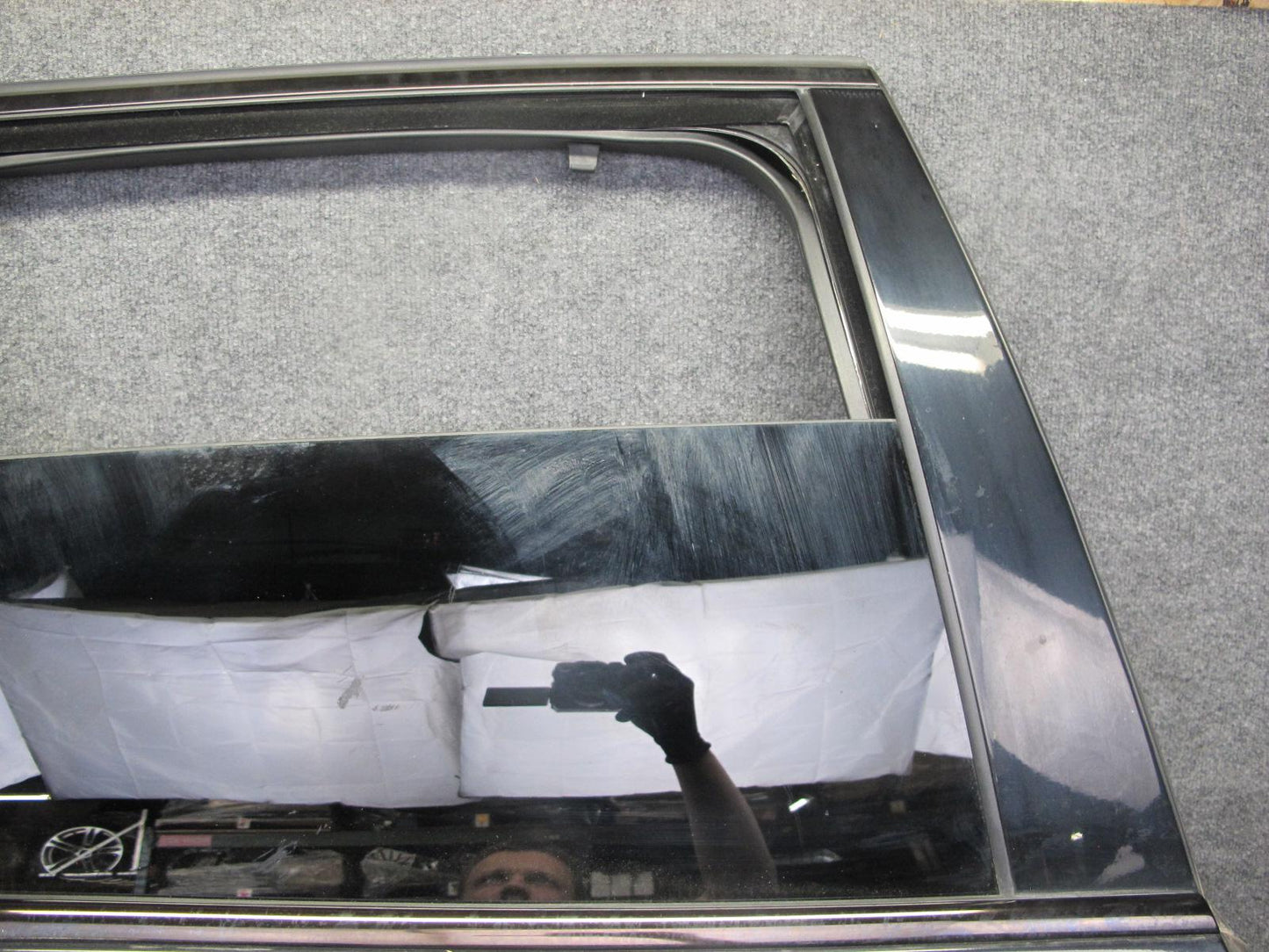 2014-2018 BMW F15 X5 Rear Right Door Shell Panel w Window Glass