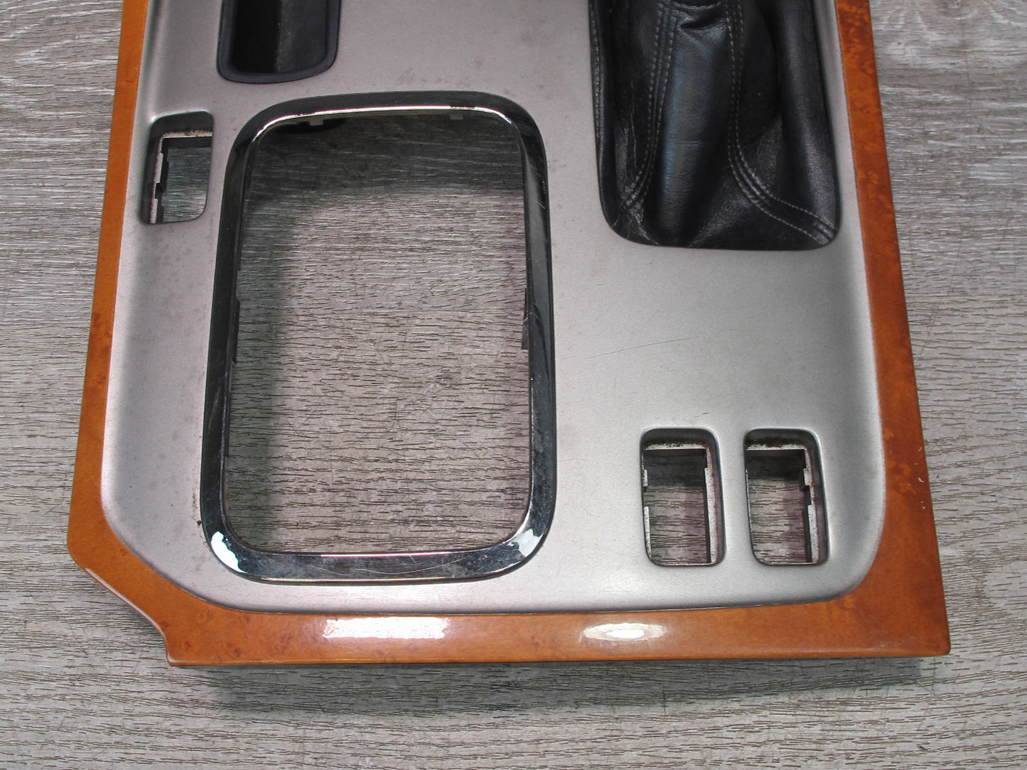 2003-2007 Lexus UZJ100L LX470 Center Console Shifter Wood Trim Cover Panel