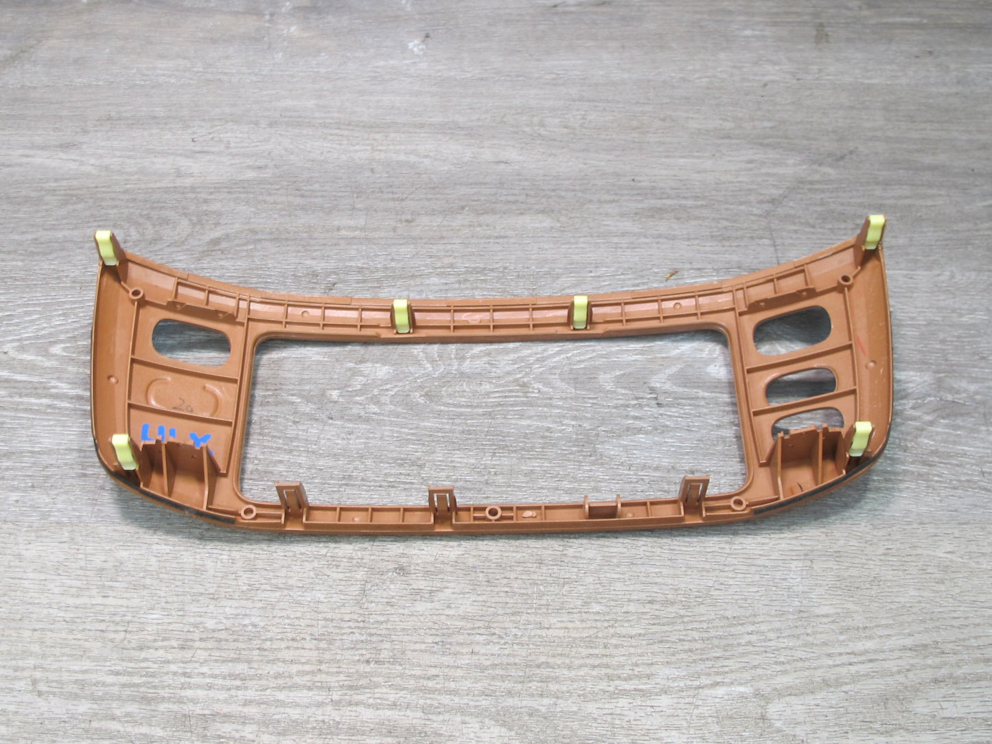 2003-2007 Lexus UZJ100L LX470 Dash Radio Trim Bezel Wood Cover Panel