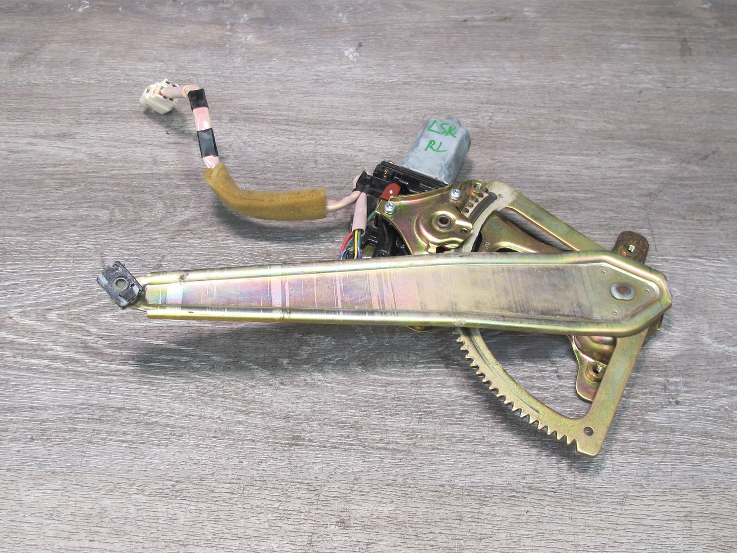 01-06 Lexus UCF30L LS430 Rear Left Door Window Regulator w Motor OEM
