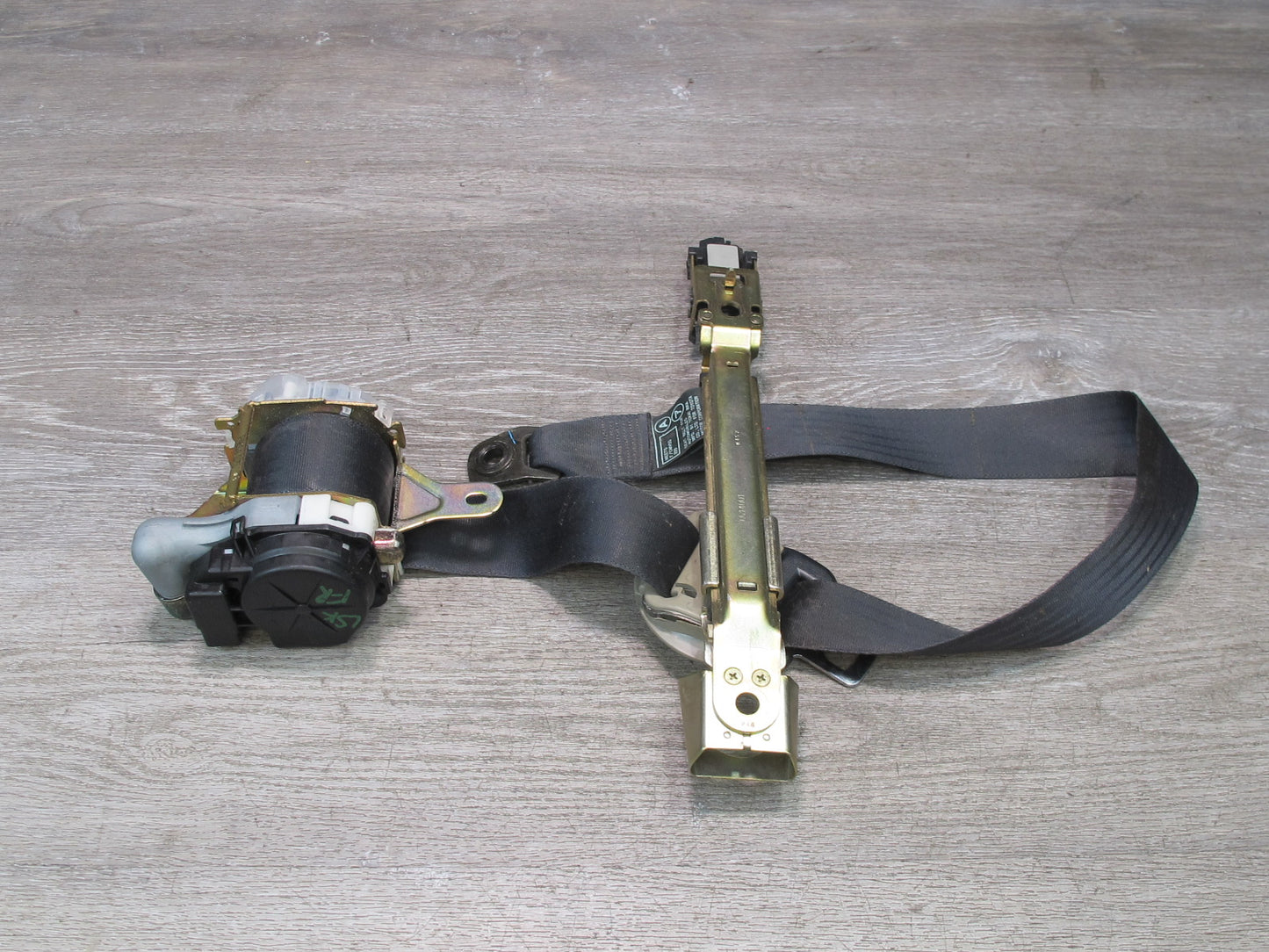 01-06 LEXUS LS430 FRONT RIGHT & LEFT SIDE SEATBELT RETRACTOR SET OEM