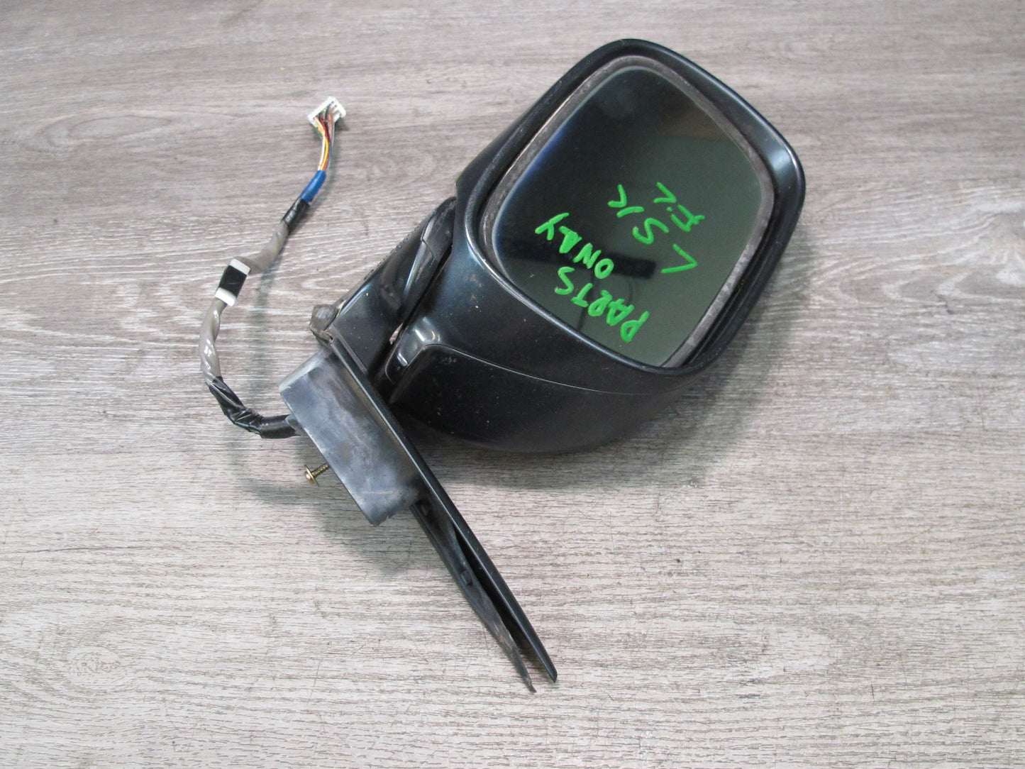 04-06 Lexus UCF30 LS430 Left Door Exterior Side View Heated Power Mirror Damaged