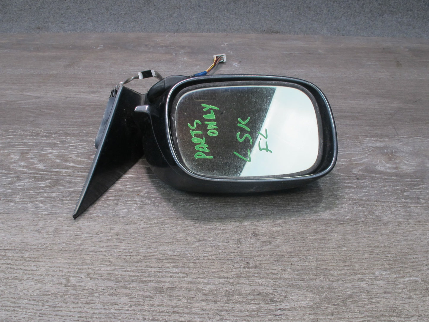 04-06 Lexus UCF30 LS430 Left Door Exterior Side View Heated Power Mirror Damaged