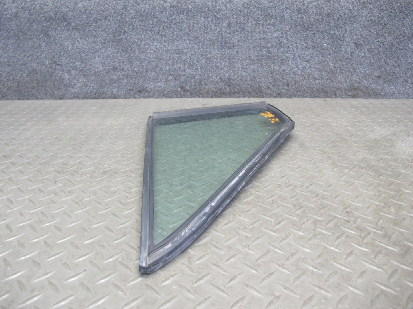87-91 BMW E30 3-SERIES Convertible Left Door Fixed Corner Glass Window OEM