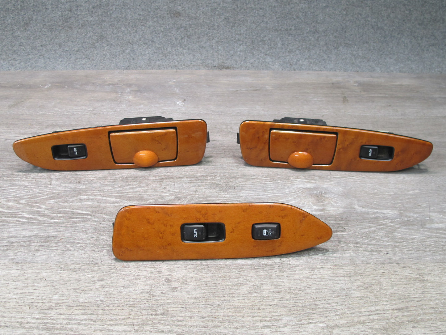 2003-2007 Lexus UZJ100L LX470 Front & Rear Door Power Window Switch Set of 3