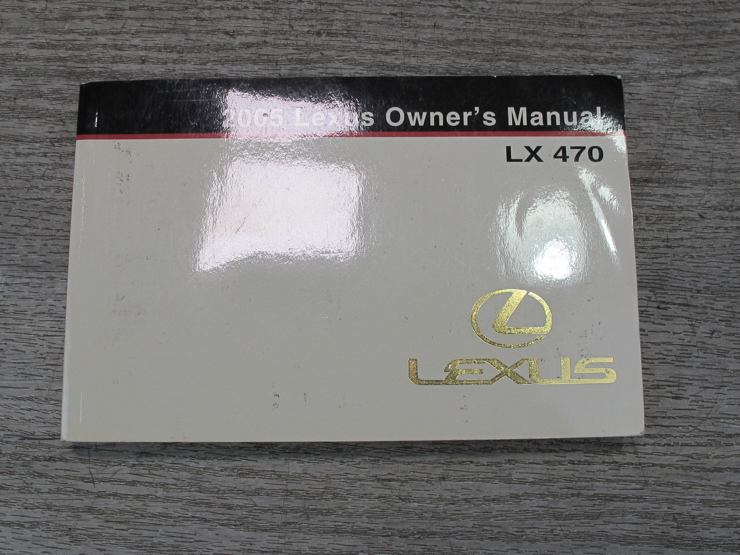 2005 Lexus UZJ100L LX470 Owners Operator User Guide Manual Book Case Set