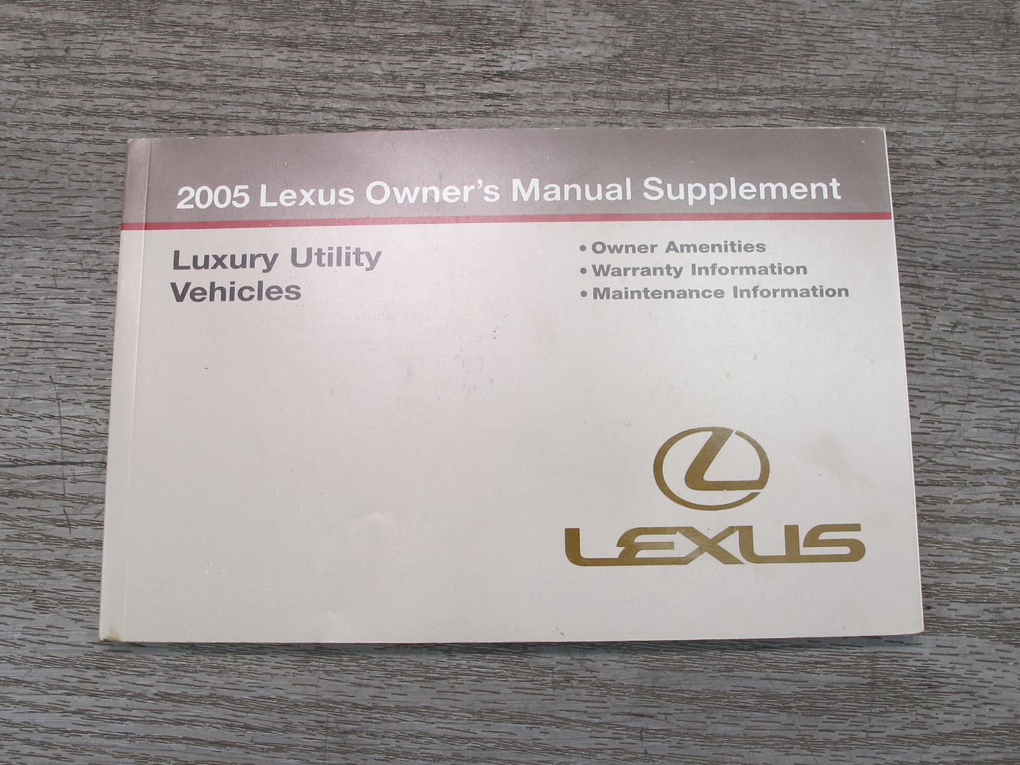 2005 Lexus UZJ100L LX470 Owners Operator User Guide Manual Book Case Set