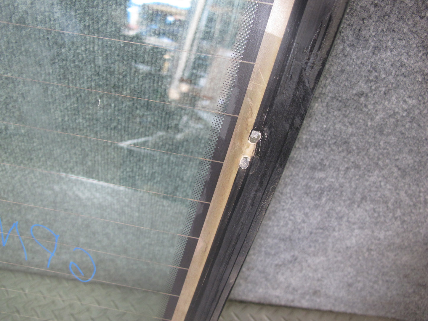 2005-2008 Porsche 911 997 Rear Trunk Lid Hatch Liftgate Heated Glass Window