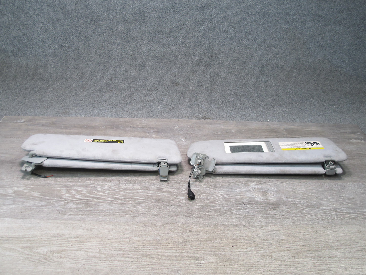 2003-2006 Porsche Cayenne 955 Front Left & Right Sun Visor Set of 2