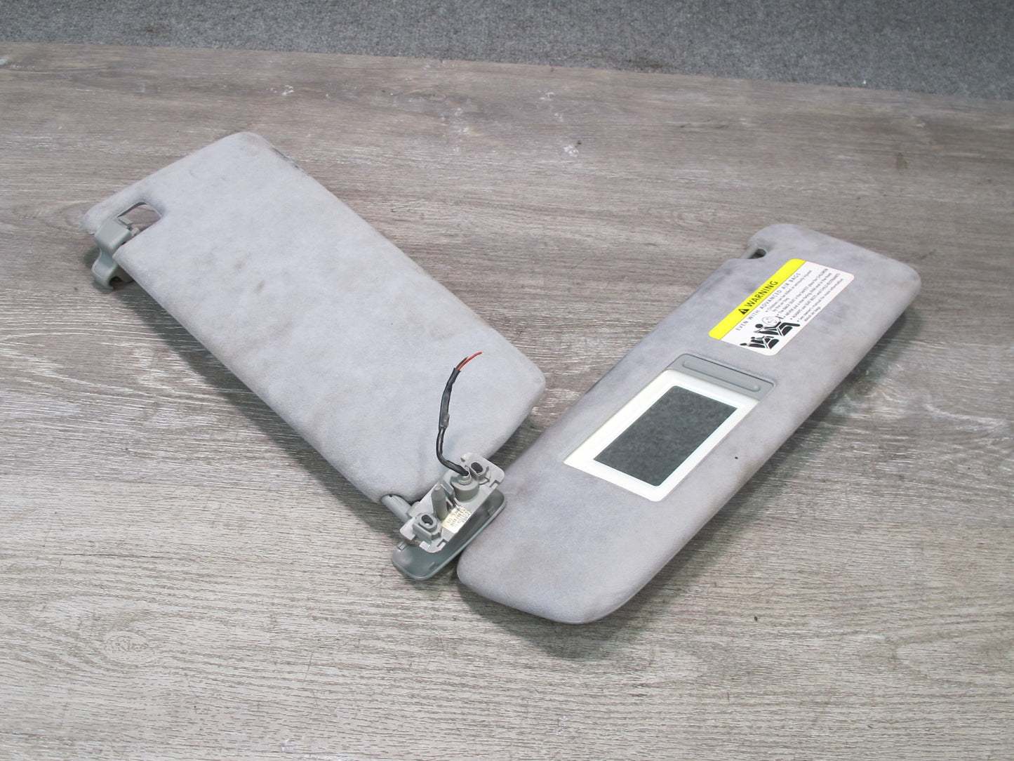 2003-2006 Porsche Cayenne 955 Front Left & Right Sun Visor Set of 2