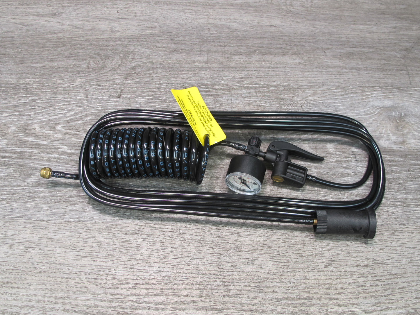 2003-2010 Porsche Cayenne 955 Tire Air Pump Hose Manometer w Case