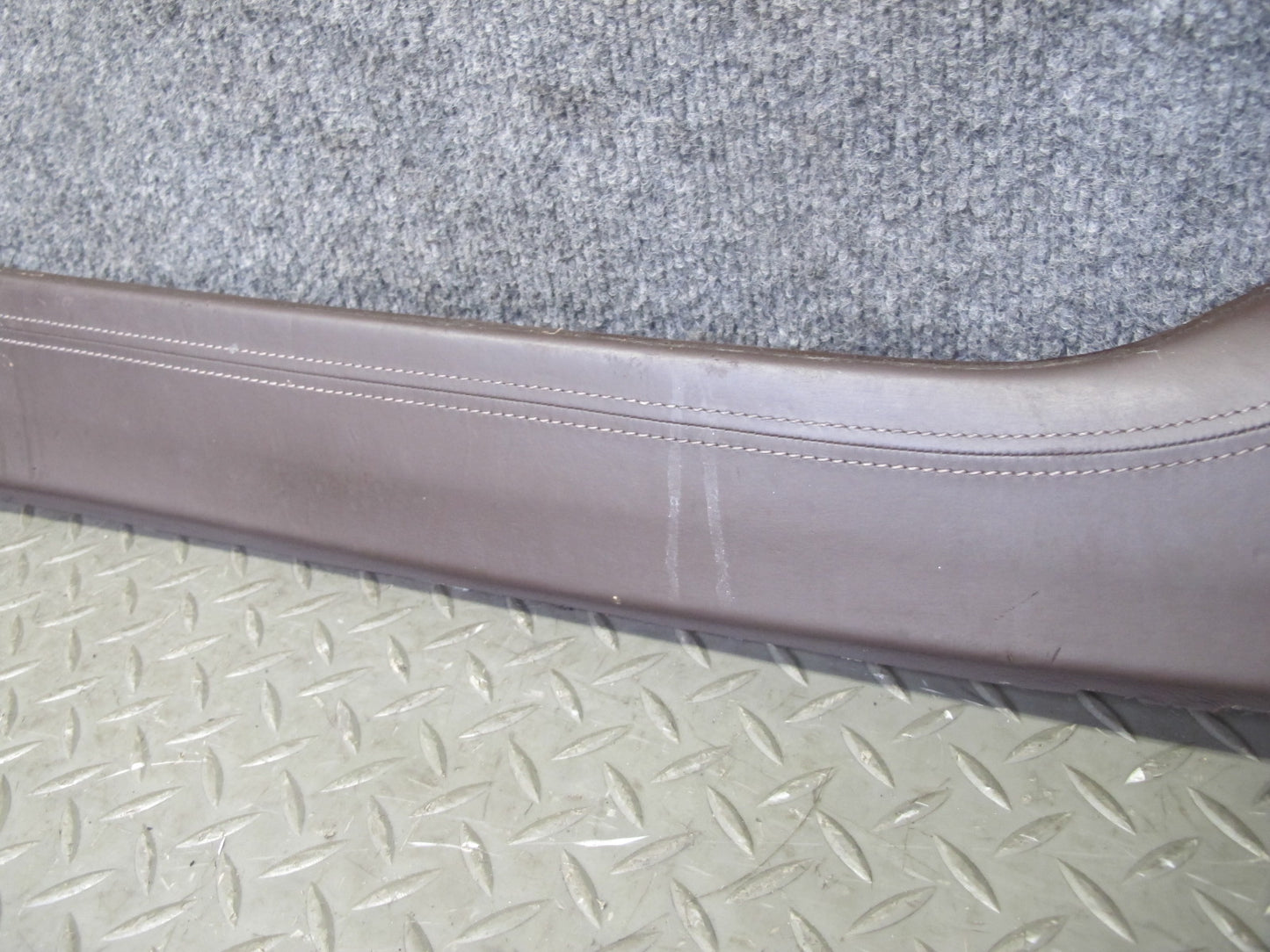 2014-2018 BMW F15 X5 Center Console Left & Right Side Trim Panel Mokka Set of 2