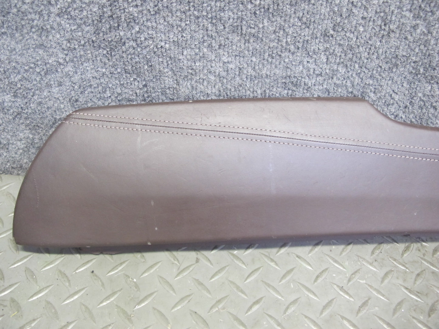2014-2018 BMW F15 X5 Center Console Left & Right Side Trim Panel Mokka Set of 2