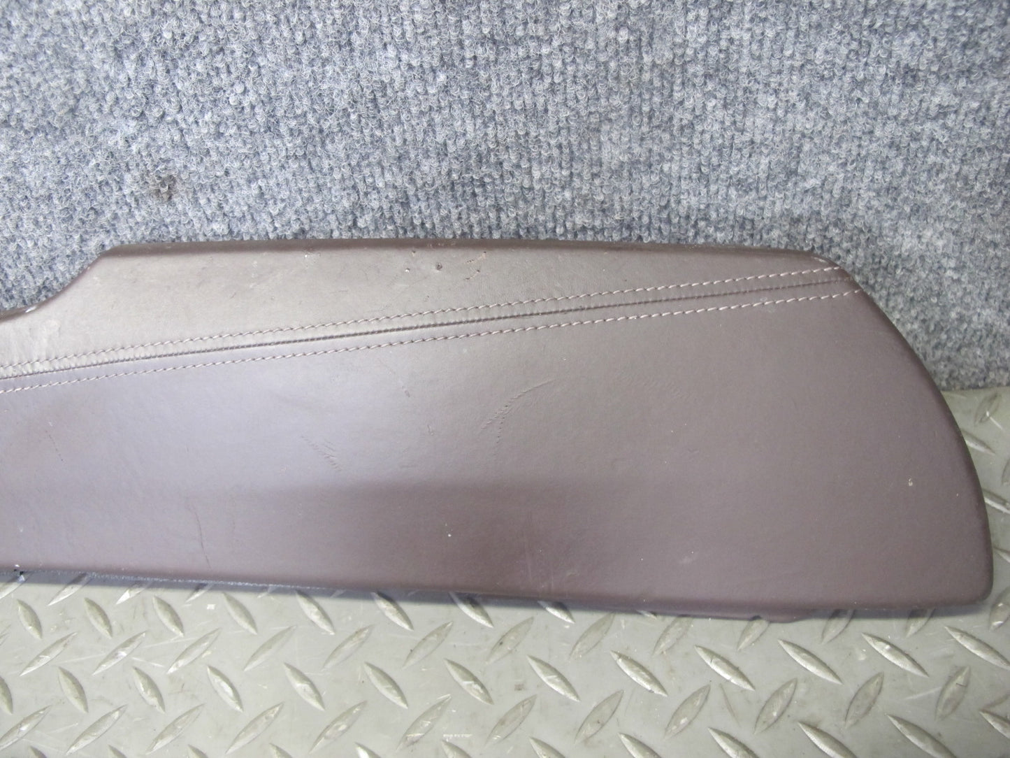 2014-2018 BMW F15 X5 Center Console Left & Right Side Trim Panel Mokka Set of 2