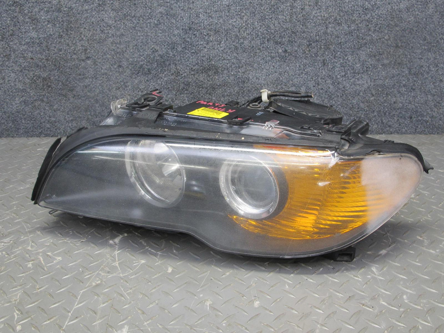 04-06 BMW E46 Coupe Convert Left AKL BI Xenon HID Adaptive Headlight Lamp OEM