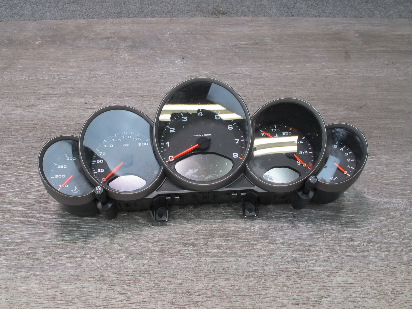 2005-2008 Porsche 911 997 M/T Instrument Cluster Gauge Speedometer 99764110312