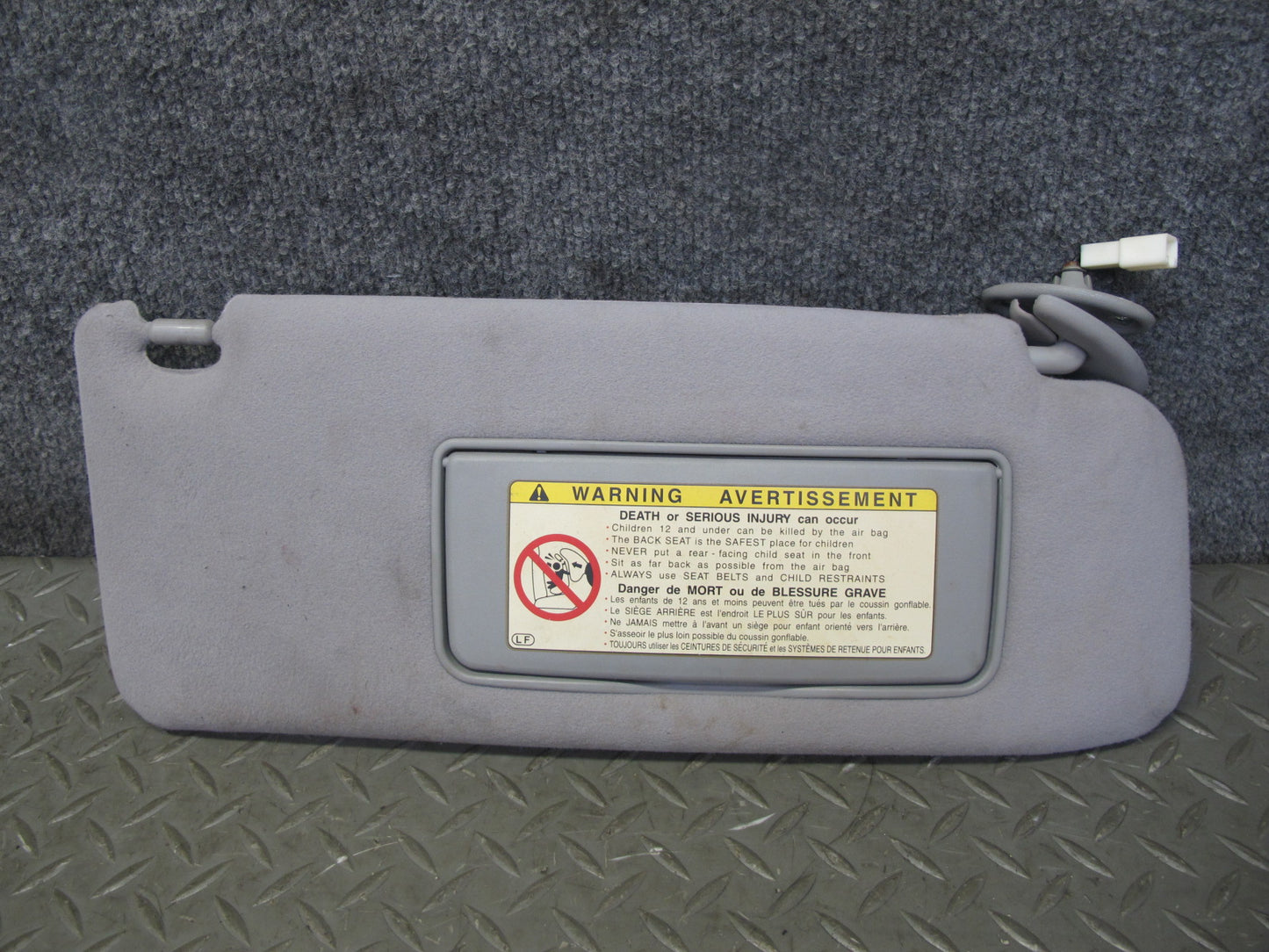 01-06 Lexus UCF30L LS430 Set of 2 Front Left & Right Sun Visor OEM