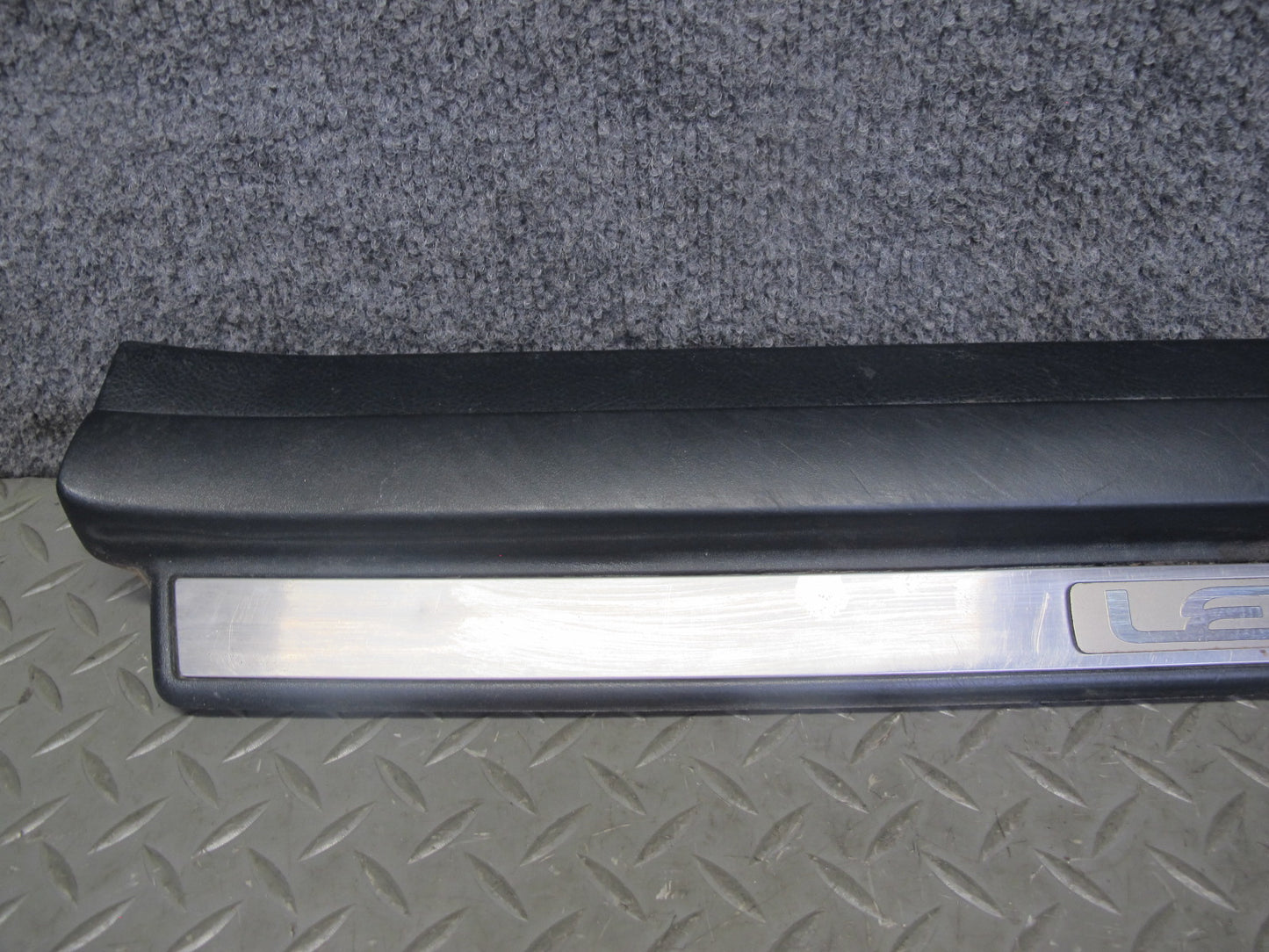 01-06 Lexus UCF30L LS430 Set of 2 Front Door Scuff Sill Plate Trim Panel OEM