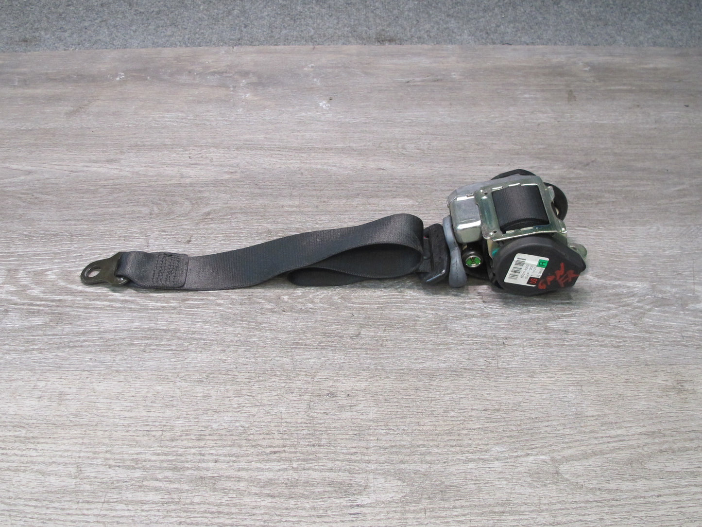05-12 PORSCHE 911 997 FRONT RIGHT PASSENGER SIDE SEATBELT RETRACTOR OEM