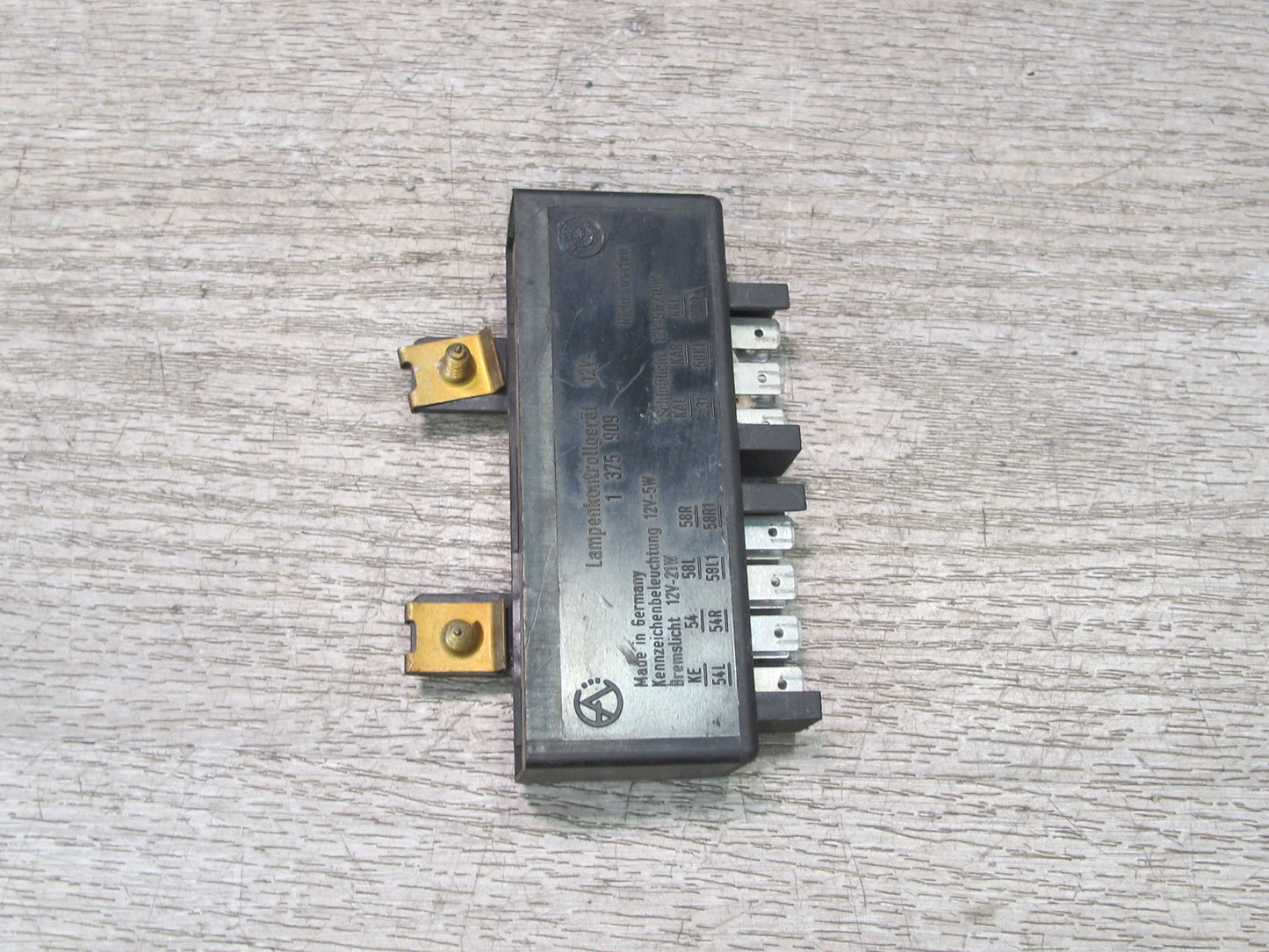 84-91 BMW E30 3-SERIES Lamp Check Control Panel Relay Module 1375909 OEM