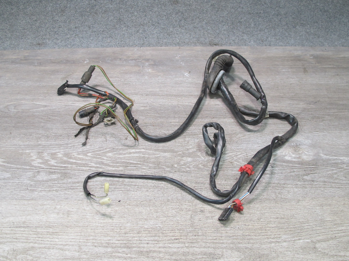 87-91 BMW E30 3-SERIES Convertible Left Driver Door Wire Wiring Harness OEM