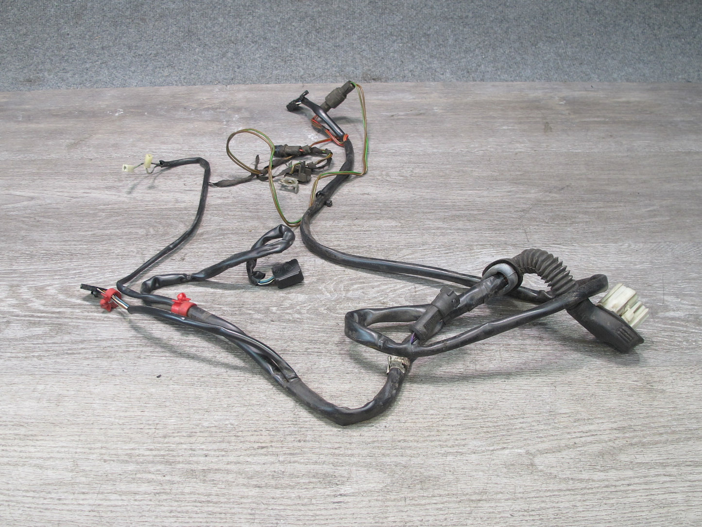 87-91 BMW E30 3-SERIES Convertible Left Driver Door Wire Wiring Harness OEM