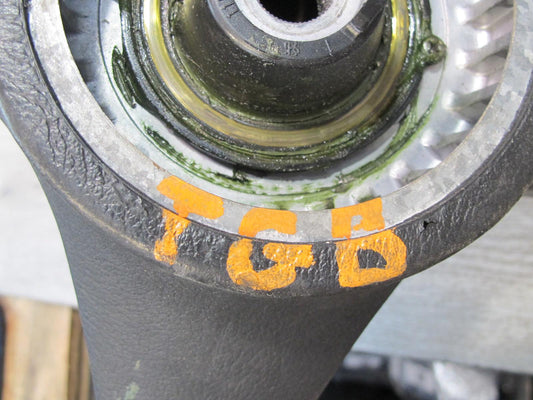 87-91 BMW E30 3-SERIES 3 Spoke Sport Leather Steering w Horn Button OEM