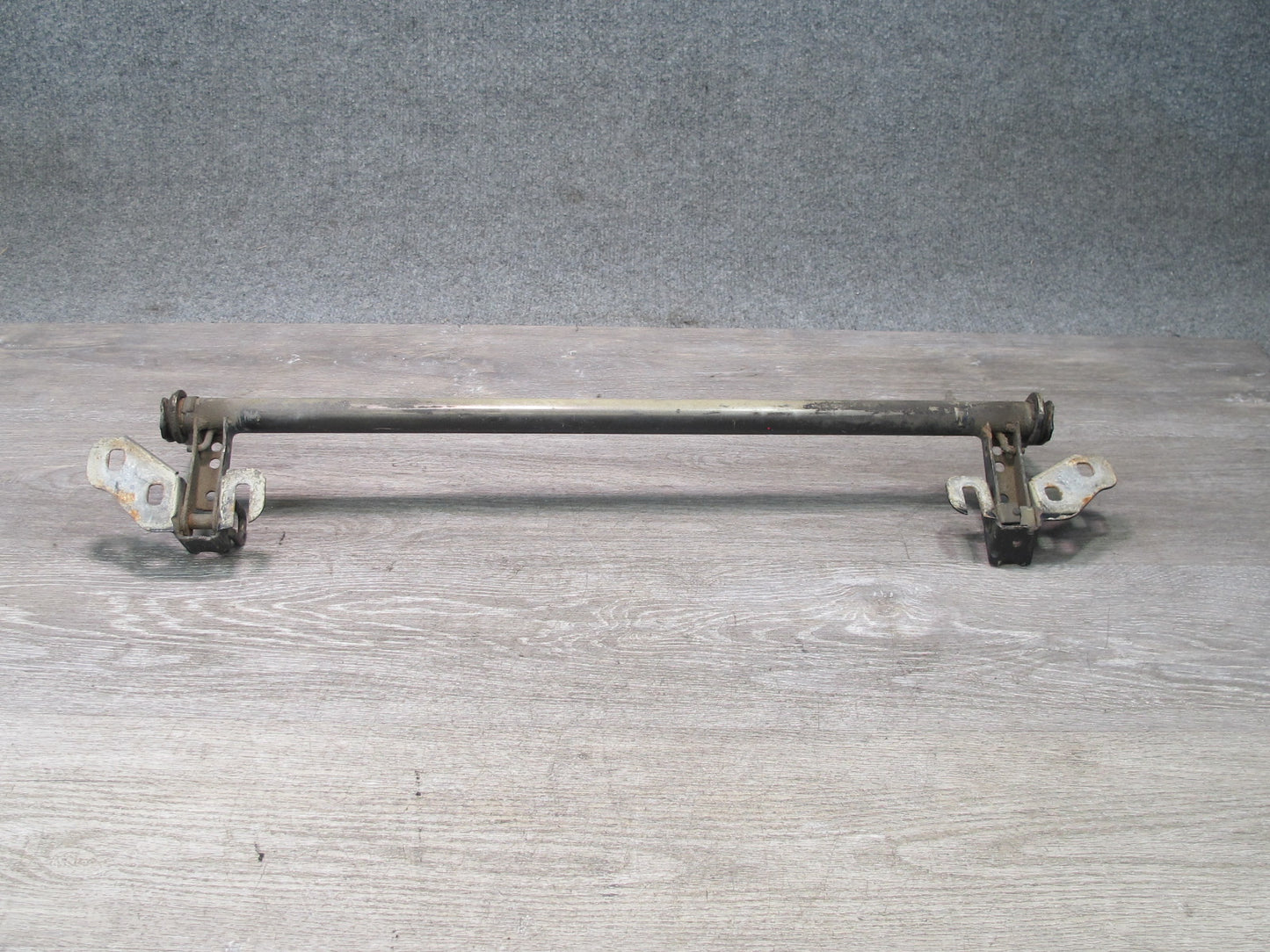 84-91 BMW E30 3-SERIES Hood Support Hinge Bracket Bar Joint OEM
