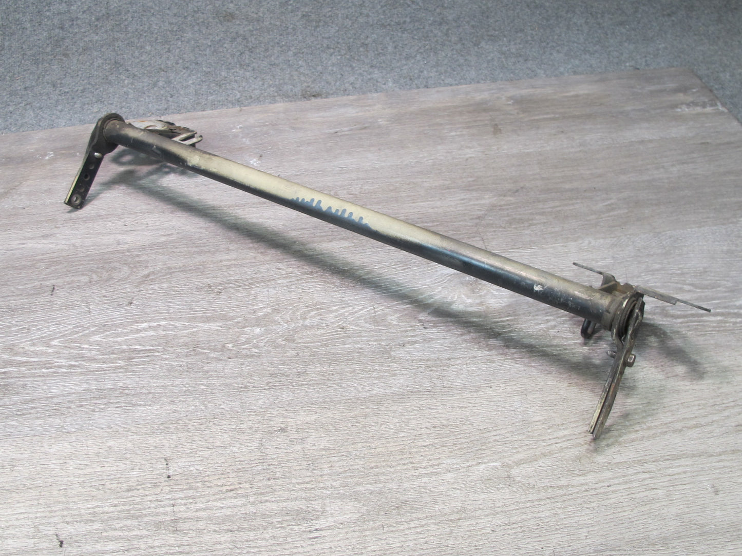 84-91 BMW E30 3-SERIES Hood Support Hinge Bracket Bar Joint OEM
