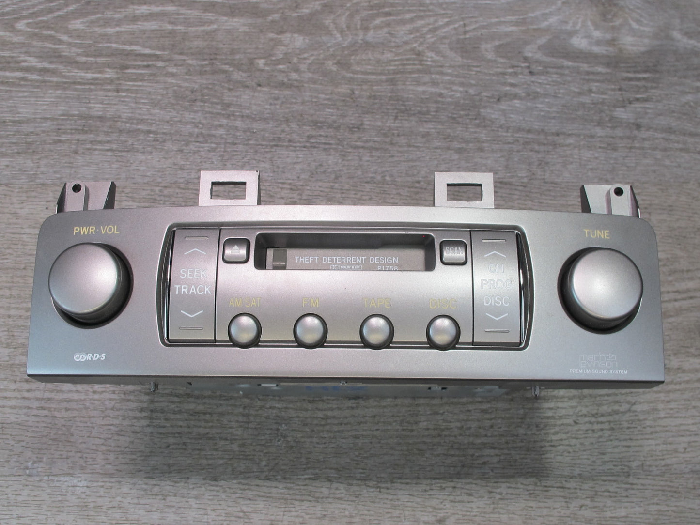 2004 Lexus UZJ100L LX470 Radio CD Cassette Player Receiver 86120-60623