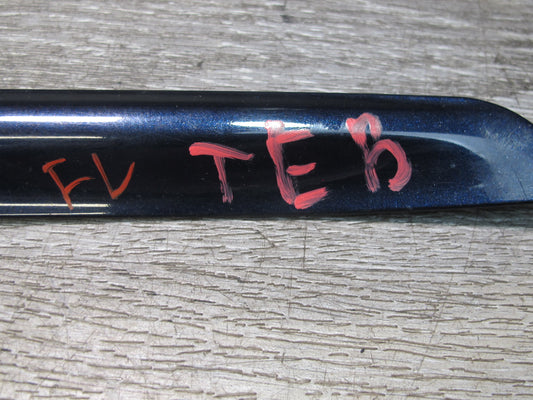 01-06 BMW E46 Coupe Convertible Front Left Fender Trim Molding Orient Blue OEM