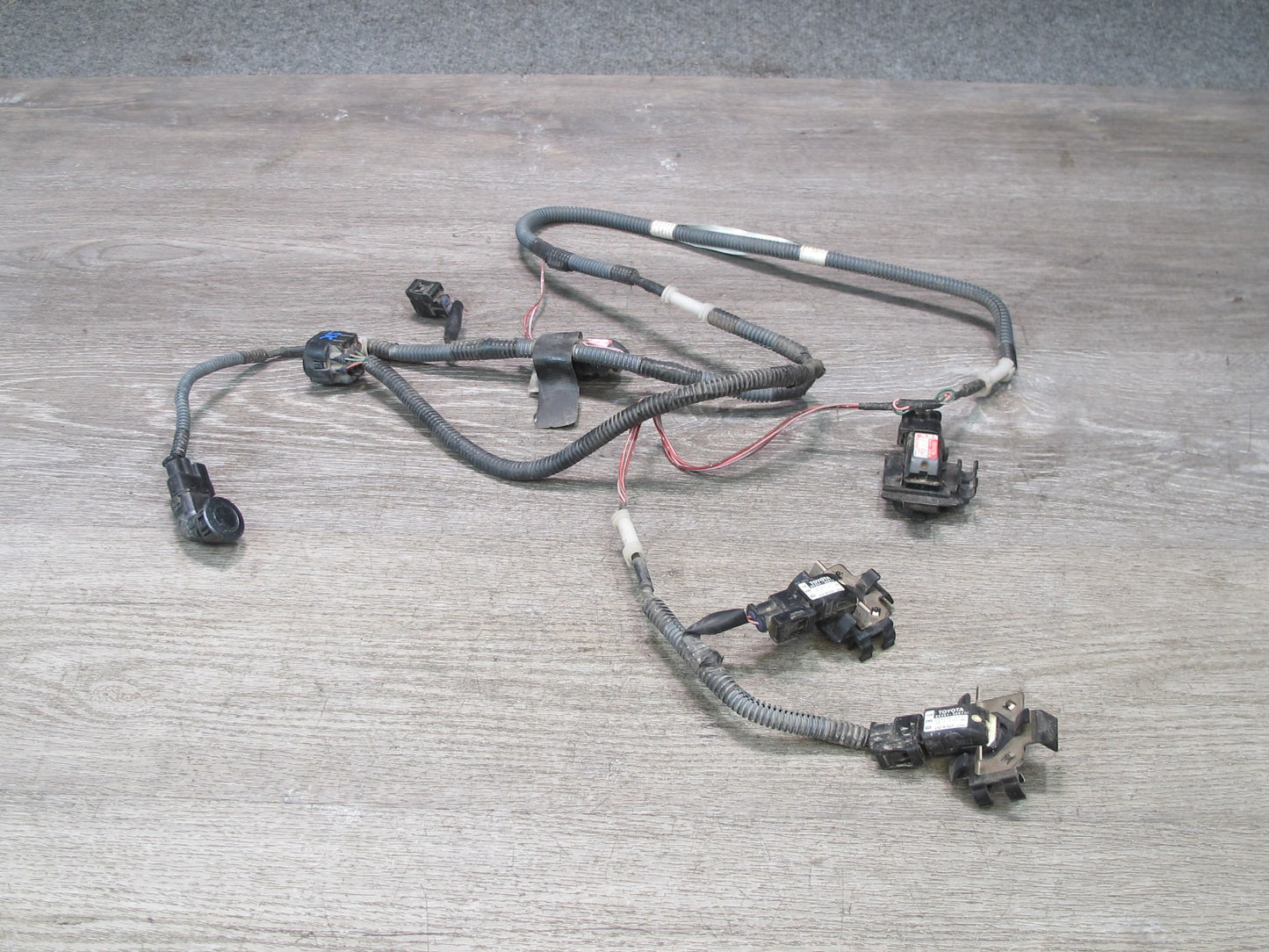 04-06 Lexus UCF30L LS430 Front Bumper PDC Parking Distance Sensor w Wiring OEM
