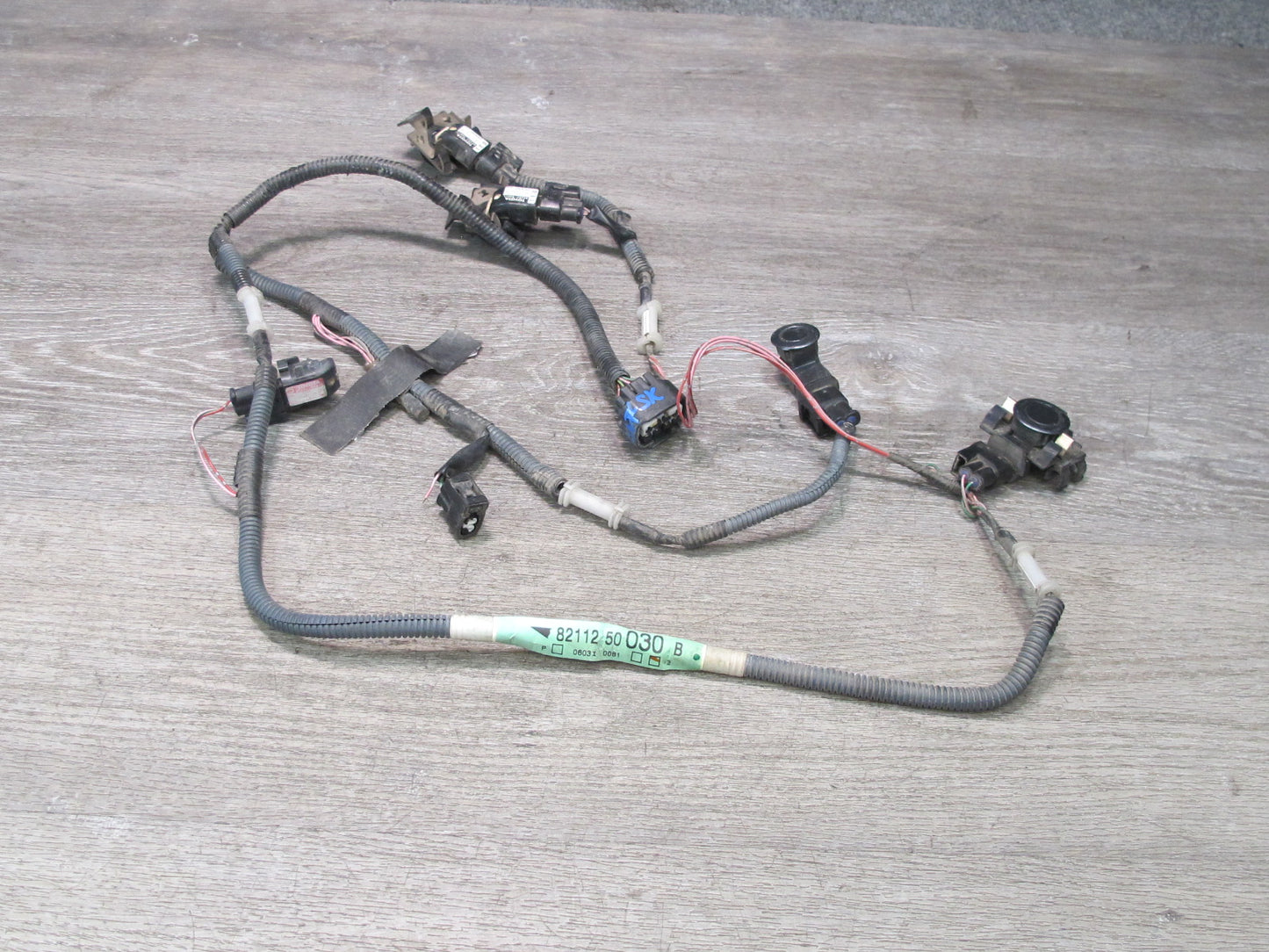 04-06 Lexus UCF30L LS430 Front Bumper PDC Parking Distance Sensor w Wiring OEM