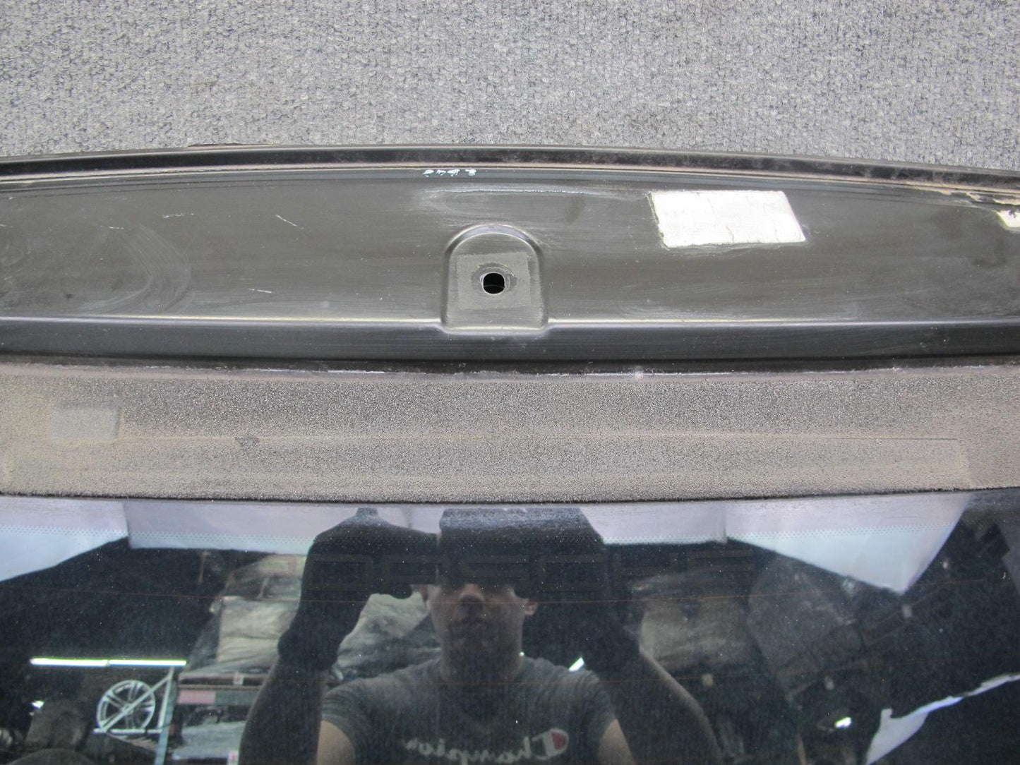 2003-2010 Porsche Cayenne 955 Rear Trunk Lid Liftgate Tailgate Glass Window