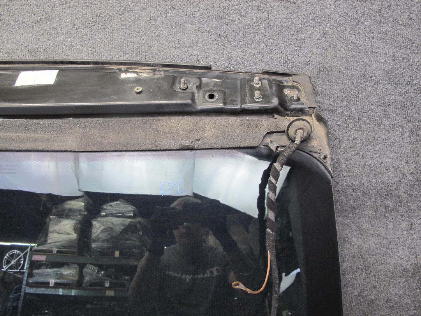 2003-2010 Porsche Cayenne 955 Rear Trunk Lid Liftgate Tailgate Glass Window